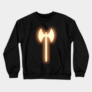 Spiritual Weapon (Orange Greataxe) Crewneck Sweatshirt